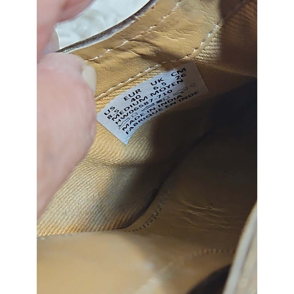 Hush Puppies Women's Size 8.5 M  Moyen Mules, GOLD‎ - Picture 9 of 14